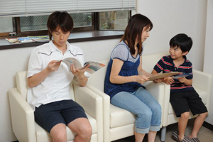 カイロプラクティック・整体院・サンスマイル八王子：受付