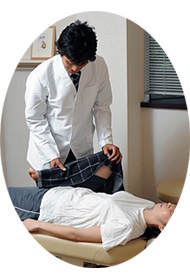 東京都八王子市のカイロプラクティック整体院：サンスマイル八王子の写真・骨盤矯正